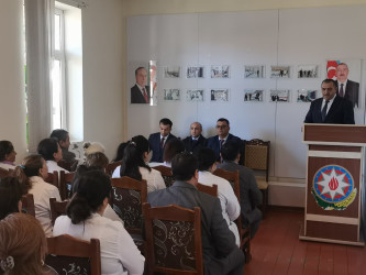 27 sentyabr-Anım Günü münasibəti ilə  Kəlbəcər Rayon Mərkəzi Xəstəxanası Publik Hüquqi Şəxsdə tədbir keçirilib.