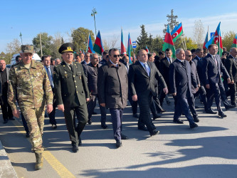 Birinci Qarabağ müharibəsinin şəhidi Mustafayev Möhübbət Qənimət oğlu torpağa tapşırılıb.