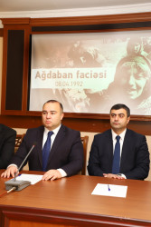 Ağdaban faciəsinin 34-cü ildönümü qeyd edilib.