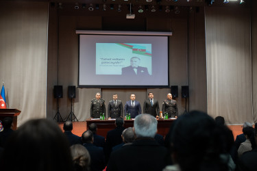 “Son dövrlərdə gənclər arasında artan zorakılıq hallarının qarşısının alınması, pis vərdişlərə qarşı mübarizə yolları, məktəb-uşaq-şagird münasibətlərinin  düzgün qurulması” mövzusunda təhsil işçiləri  ilə konfrans keçirilib.