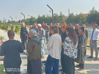 27 sentyabr “Anım Günü” ilə əlaqədar antiterror əməliyyatı  zamanı şəhid olmuş Orucov Dağbəyi Sabay oğlunun ailəsi ziyarət edilib.