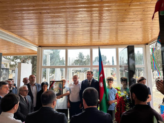 27 sentyabr “Anım Günü” ilə əlaqədar şəhid Bəylərov Seymur Səlyəddin oğlunun ailəsi və məzarı ziyarət edilib.