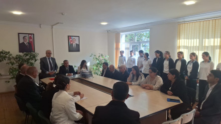 “Narkotik vasitələrin, psixotrop maddələrin və onların prekursorlarının qanunsuz  dövriyyəsinə və narkomanlığa qarşı mübarizəyə dair 2025–2030-cu illər üçün Dövlət Proqramı”nın təsdiq edilməsi mövzusunda tədbir keçirilib