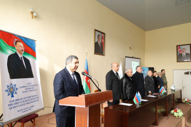 Yeni Azərbaycan Partiyası Kəlbəcər rayon təşkilatı tərəfindən 24 dekabr 2025-ci il tarixində “Zəfərdən suverenliyə: Prezident İlham Əliyevin quruculuq strategiyası” mövzusunda tədbir keçirilib.