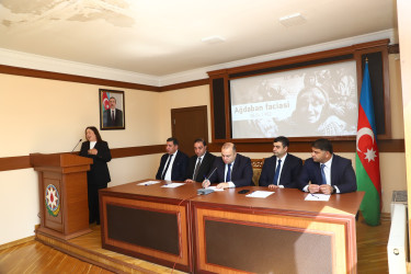 Ağdaban faciəsinin 34-cü ildönümü qeyd edilib.