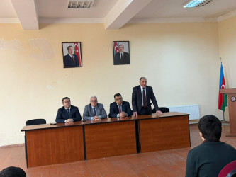 “Erkən nikahın və qohumlar arasında nikahın mənfi nəticələri və mübarizə yolları!” mövzusunda tədbir keçirilib.