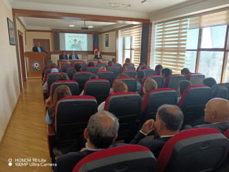15 may – Beynəlxalq Ailə Gününə həsr olunmuş “Ailəmiz ən böyük dəyərimizdir” mövzusunda  tədbir keçirilib.