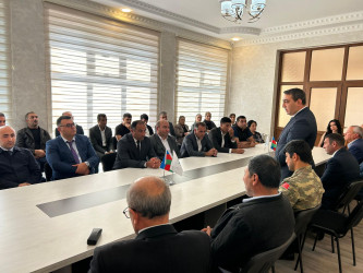 YAP Kəlbəcər rayon təşkilatı 26 sentyabr 2025–ci il tarixində 27 Sentyabr – Anım Günü ilə əlaqədar  “Müasir tariximizin ən yeni səhifəsi - 27 Sentyabr” adlı tədbir keçirilib.