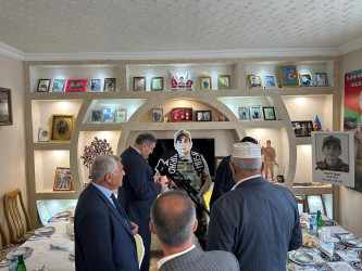 27 sentyabr “Anım Günü” ilə əlaqədar şəhid Musayev Murad Polad oğlunun ailəsi və məzarı ziyarət edilib.