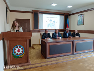 15 may – Beynəlxalq Ailə Gününə həsr olunmuş “Ailəmiz ən böyük dəyərimizdir” mövzusunda  tədbir keçirilib.