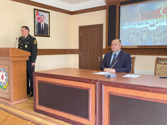 27 sentyabr-Anım Günü ilə bağlı “27 sentyabr-Zəfərə gedən yolun başlanğıcıdır” mövzusunda konfrans keçirilib.