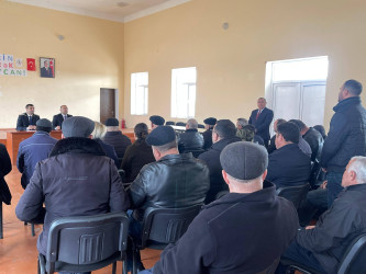 Kəlbəcər rayon İcra Hakimiyyətinin başçısı Azər Qocayev, Kəlbəcər rayon Prokuroru İlkin İsmayılov Şəki rayonu, Çələbixan qəsəbəsi, Çələbixan qəsəbə Mədəniyyət evinin inzibati binasında həmin ərazidə yaşayan vətəndaşlar üçün səyyar-görüş qəbulunu keçirib.