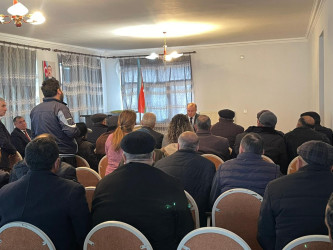 Kəlbəcər rayon İcra Hakimiyyətinin başçısı Azər Qocayev Qax rayonu, Almalı kəndində və həmin ərazidə yaşayan vətəndaşlar üçün səyyar-görüş qəbulunu keçirib.