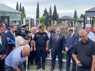 Birinci Qarabağ müharibəsinin mülki şəhidi Təranə Zeynalova torpağa tapşırılıb.