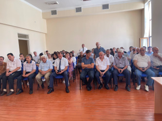 Kəlbəcər rayon İcra Hakimiyyətinin başçısı Azər Qocayev Mingəçevir şəhərində yaşayan vətəndaşlar üçün səyyar-görüş qəbulunu keçirib.