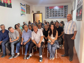 Kəlbəcər rayon İcra Hakimiyyətinin başçısı Azər Qocayev Abşeron rayonu, Xırdalan şəhərində  yaşayan vətəndaşlar üçün səyyar-görüş qəbulunu keçirib.