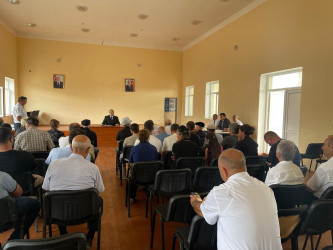 Kəlbəcər rayon İcra Hakimiyyətinin başçısı Azər Qocayev Şəki rayonu, Çələbixan qəsəbəsində yaşayan vətəndaşlar üçün səyyar-görüş qəbulunu keçirib.