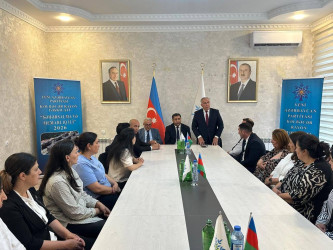 Yeni Azərbaycan Partiyası Kəlbəcər Rayon Təşkilatı tərəfindən “Şəhərsalma və Memarlıq İli” çərçivəsində 15 İyun – Milli Qurtuluş Gününə həsr olunmuş “Milli Qurtuluşdan Zəfərə Aparan Yol” mövzusunda tədbir keçirilib.