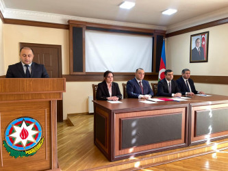 “Şəhərsalma və Memarlıq  İli”ilə bağlı təsdiq edilmiş Tədbirlər Planın Kəlbəcər rayonunda icrasını təmin etmək məqsədi ilə rayonda fəaliyyət göstərən idarə və müəssisə rəhbərləri ilə görüş keçirilmişdir.