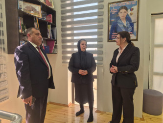 Milli Qəhrəman Hökümə Əliyevanın ailəsi ziyarət edilib.