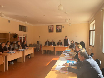 Məktəblərdə sağlam və rasional qidalanma mövzusunda tədbir keçirilmişdir