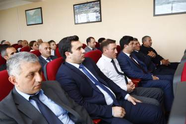 “Şəhərsalma və memarlıq ili”çərçivəsində  “15 İyun- Milli Qurtuluşdan başlayan inkişaf və yüksəliş yolu” mövzusunda tədbir keçirilib.