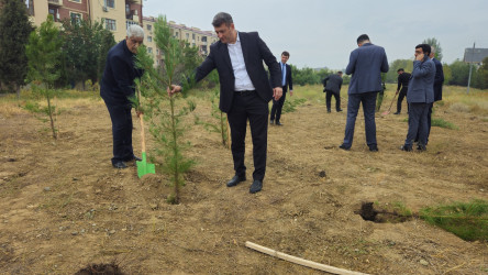 27 sentyabr-Anım günü ilə bağlı ağacəkmə aksiyası keçirilmişdir.