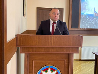 Kəlbəcər rayon İcra Hakimiyyətinin və Kəlbəcər rayon Ağsaqqallar şurasının birgə təşkilatçılığı ilə “8 noyabr-tarixi zəfər, milli qürür günümüzdür”mövzusunda tədbir keçirilib.