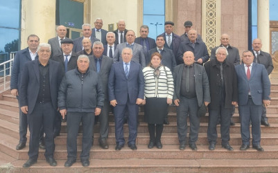 Milli mənəvi dəyərlərin qorunub saxlanılması prosesində ağsaqqalların rolu mövzusunda tədbir keçirilib.