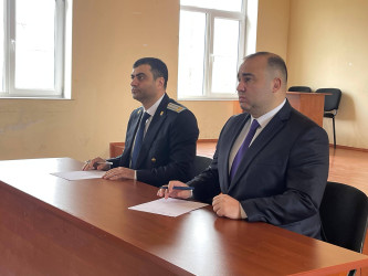 Kəlbəcər rayon İcra Hakimiyyətinin başçısı Azər Qocayev, Kəlbəcər rayon Prokuroru İlkin İsmayılov Şəki rayonu, Çələbixan qəsəbəsi, Çələbixan qəsəbə Mədəniyyət evinin inzibati binasında həmin ərazidə yaşayan vətəndaşlar üçün səyyar-görüş qəbulunu keçirib.