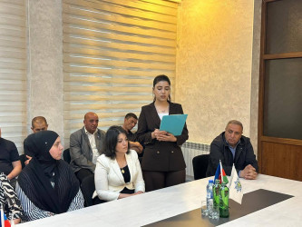 Yeni Azərbaycan Partiyası Kəlbəcər Rayon Təşkilatı tərəfindən “Şəhərsalma və Memarlıq İli” çərçivəsində 15 İyun – Milli Qurtuluş Gününə həsr olunmuş “Milli Qurtuluşdan Zəfərə Aparan Yol” mövzusunda tədbir keçirilib.