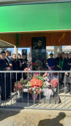 Şəhid  Həsənli Zərimxan Rafiq oğlunun məzarı ziyarət edilib.