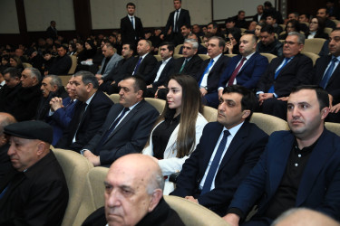 Aşıq Şəmşirin anadan olmasının 133 illiyinə həsr olunmuş  “Dədə öyüdlərinin söz işığında” adlı tədbir keçirilib.