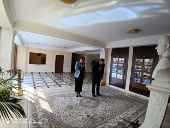 “Şəhərsalma və Memarlıq  ili”çərçivəsində 18 oktyabr-Müstəqilliyin Bərpası Gününə həsr olunmuş “Müstəqilliyimiz, əbədidir, daimidir,dönməzdir”mövzusunda tədbir keçirilib