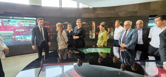 27 Sentyabr – Anım Günü ilə əlaqədar Gəncə Memorial Kompleksi ziyarət edilib