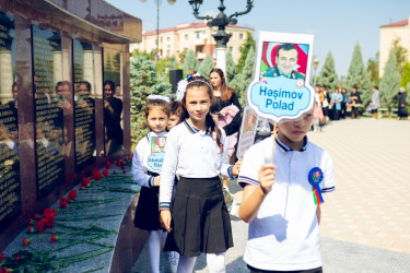 27 sentyabr “Anım Günü”ilə əlaqədar olaraq Kəlbəcər rayonunda ümumrayon tədbiri keçirilib.