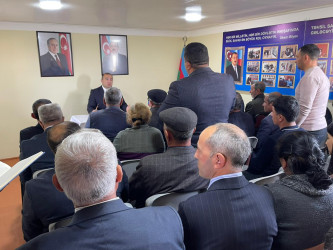 Kəlbəcər rayon İcra Hakimiyyətinin başçısı Azər Qocayev Bərdə rayonu, Lənbərən kəndində və ora yaxın ərazidə yaşayan vətəndaşlar üçün səyyar-görüş qəbulunu keçirib.