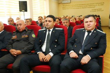 1 oktyabr - Azərbaycan Respublikası Prokurorluğunun yaradılmasının 108-ci il dönümü Kəlbəcər rayon İcra Hakimiyyətində qeyd olunub