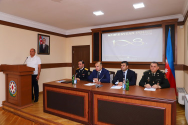 Kəlbəcər rayonunda Azərbaycan Polisinin yaradılmasının 108-ci ildönümü qeyd edilib.