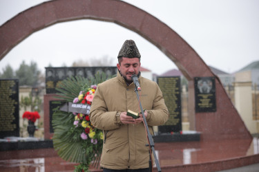 Qanlı Yanvar faciəsinin 36-cı ildönümü Kəlbəcər rayonunda qeyd edilib.