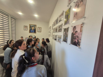 Milli Qəhrəman Hökümə Əliyevanın ailəsi ziyarət edilib.