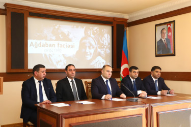 Ağdaban faciəsinin 34-cü ildönümü qeyd edilib.