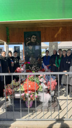 Şəhid  Həsənli Zərimxan Rafiq oğlunun məzarı ziyarət edilib.