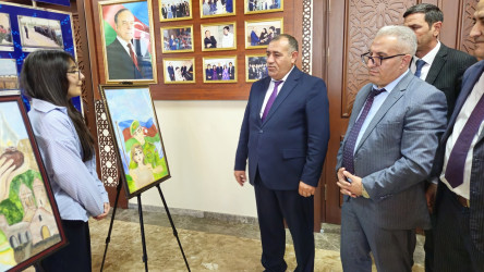 “Sülh aylığı” çərçivəsində  sərgisi