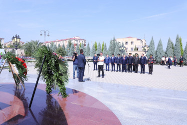 Kəlbəcər rayon ictimaiyyəti 27 Sentyabr “Anım Gününü”  qeyd olunub.