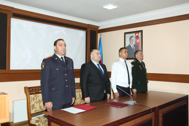 Kəlbəcər rayonunda Azərbaycan Polisinin yaradılmasının 106-cı ildönümü qeyd edilib.