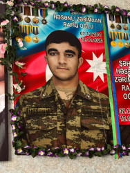 Şəhid  Həsənli Zərimxan Rafiq oğlunun ailəsi və məzarı ziyarət edilib.
