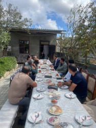 27 sentyabr “Anım Günü” ilə əlaqədar Vətən müharibəsi şəhidi Məhərrəmli Fuad Füzuli oğlunun məzarı və ailəsi ziyarət edilib