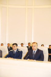 “Konstitusiya və Suverenlik ili”çərçivəsində  “Ümummilli Lider Heydər Əliyev müstəqil Azərbaycan Konstitusiyasının    müəllifidir”    mövzusunda   tədbir keçirlilib.