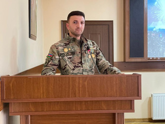 Kəlbəcər rayon İcra Hakimiyyətinin və Kəlbəcər rayon Ağsaqqallar şurasının birgə təşkilatçılığı ilə “8 noyabr-tarixi zəfər, milli qürür günümüzdür”mövzusunda tədbir keçirilib.